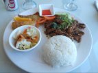 Lunch special garlic pork at Thai Time I in North Park.