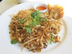 Pad thai chicken lunch special at Star Anise.